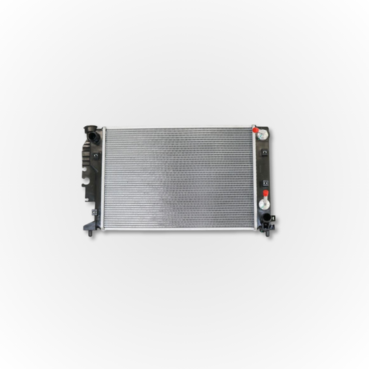 A Radiator compatible with an Automatic Daihatsu Hijet shown from the side
