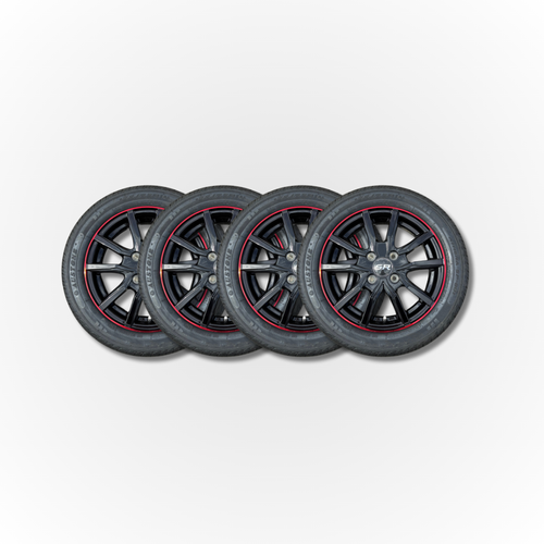 Austone 155/65R14 Tyre & 14