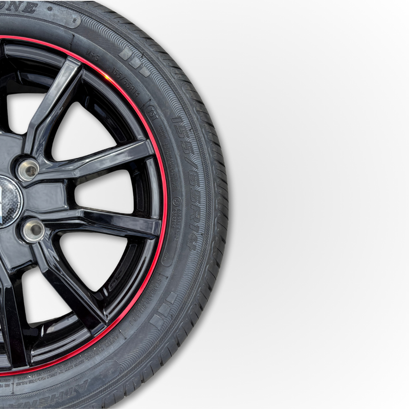 Load image into Gallery viewer, Austone 155/65R14 Tyre &amp; 14&quot; Wheel | Set Of 4
