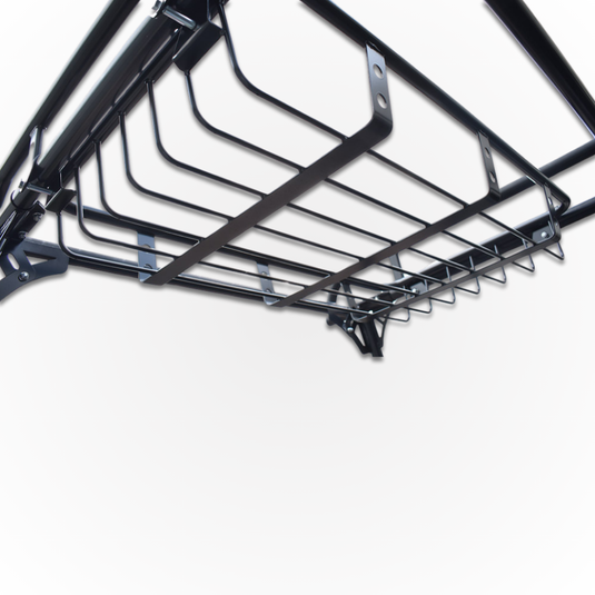 The Hard Cargo Roof Basket from below