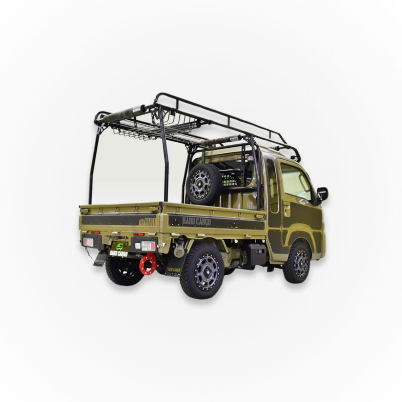 Load image into Gallery viewer, A Daihatsu Hijet with the red Hard Cargo Big Hook
