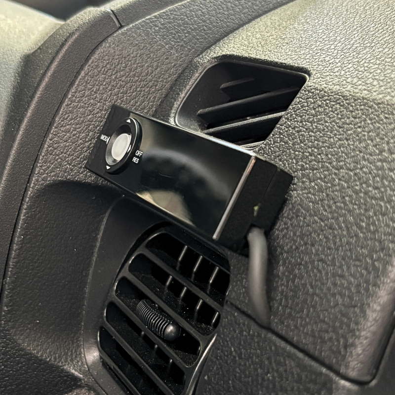 Load image into Gallery viewer, Davey Parts and Accessories Cruise Control kit installed and shown attached to a dashboard
