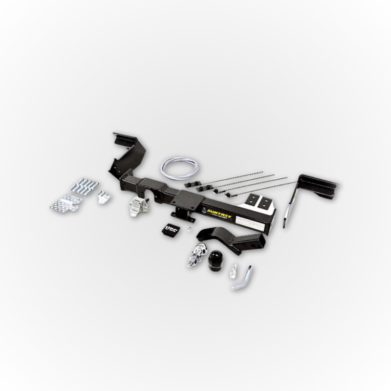 Load image into Gallery viewer, A disassembled Towbar laid out showing all parts coming with this product
