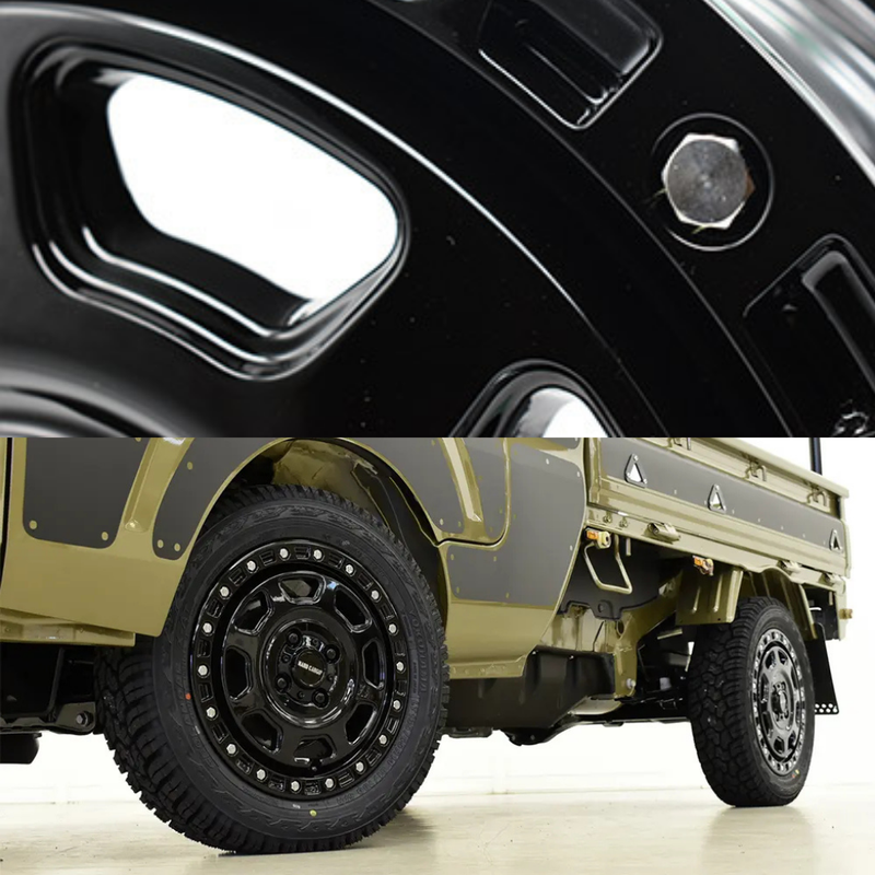 Load image into Gallery viewer, 14&quot; Hard Cargo Alloy Extreme-J XJ07 - Gloss Black
