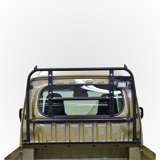 A Hard Cargo Guard Pro Spec shown installed on the back of the Daihatsu Hijet Jumbo