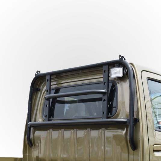 The Hard Cargo Guard shown on the back of a Daihatsu Hijet 
