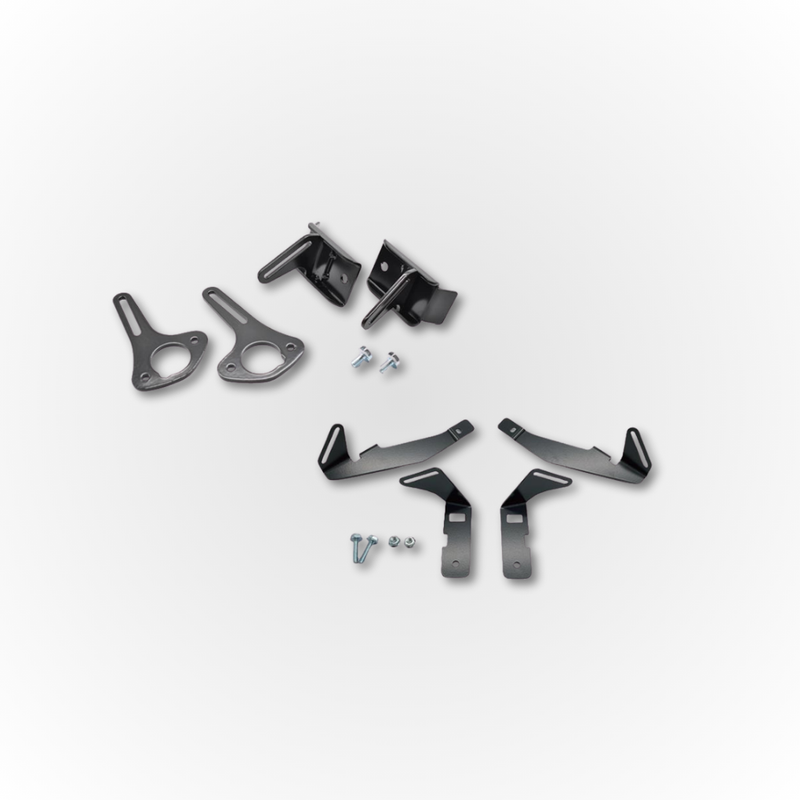 Load image into Gallery viewer, The clips, screws and other parts that are provided with the Hard Cargo Roof Net (standard size) that attach to the Daihatsu Hijet
