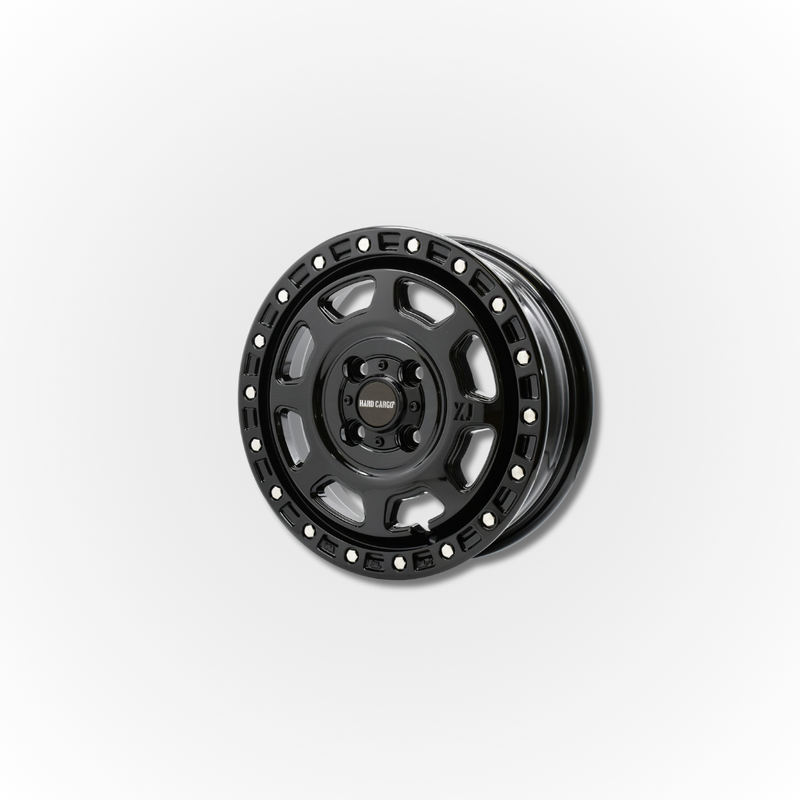 Load image into Gallery viewer, 14&quot; Hard Cargo Alloy Extreme-J XJ07 in Gloss Black
