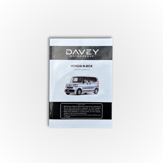 Honda N-Box Owner's Manual (2017 - 2023)