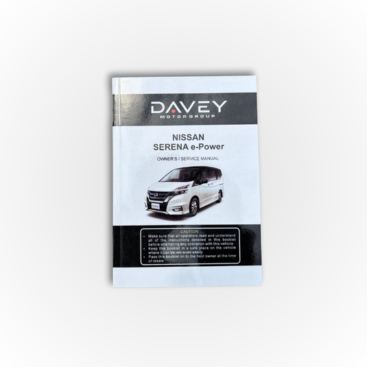 Nissan Serena E-Power Owner's Manual