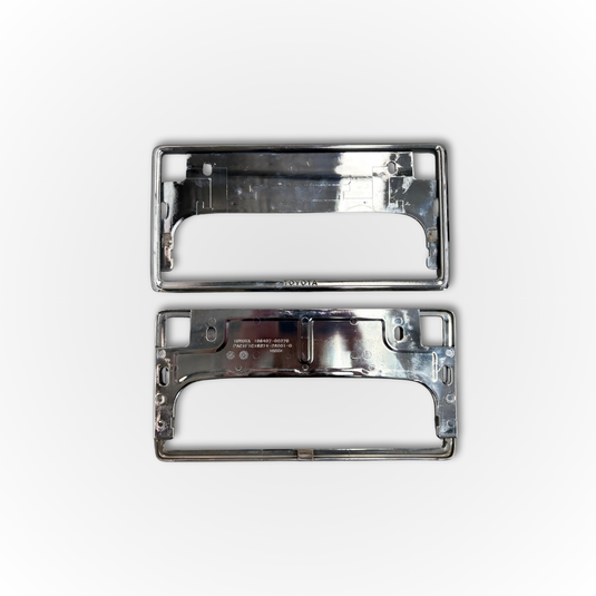 Toyota Badge Japanese Number Plate Frames