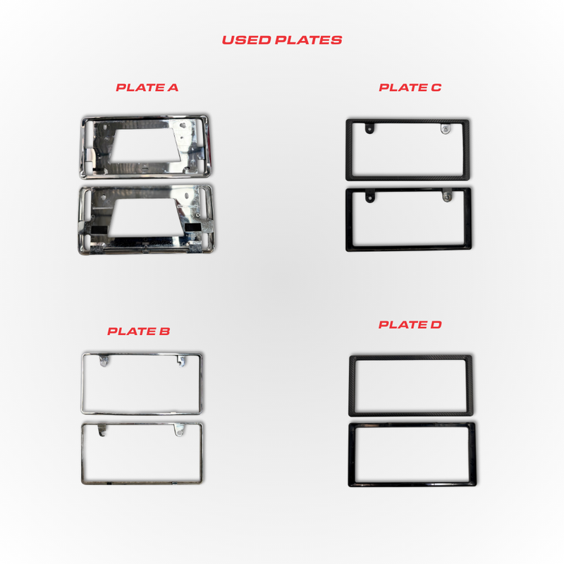 Load image into Gallery viewer, Japanese Number Plate Frames
