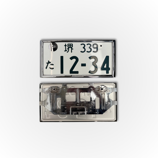Honda Badge Japanese Number Plate Frames