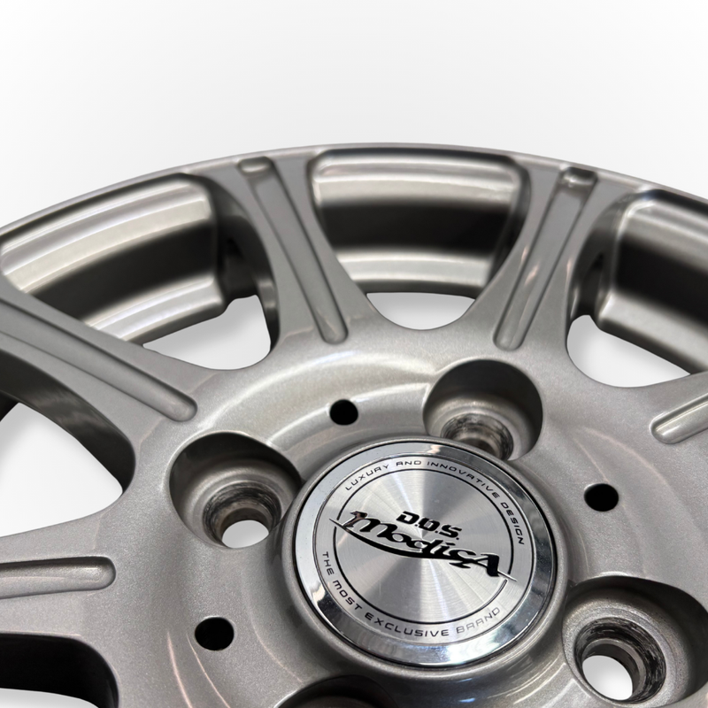 Load image into Gallery viewer, 14" Weds D.O.S Alloy Wheels
