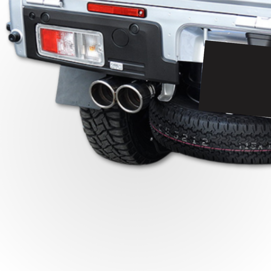 WirusWin Twin Exhaust Muffler for Daihatsu Hijet