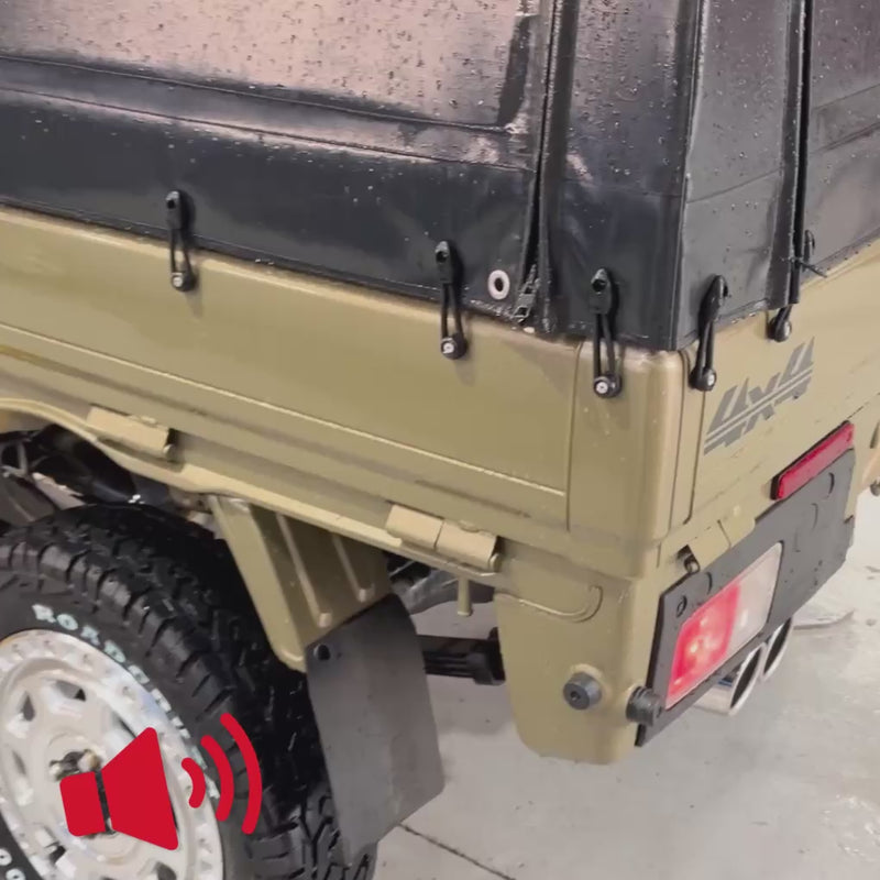 Load and play video in Gallery viewer, WirusWin Twin Exhaust Muffler for Daihatsu Hijet
